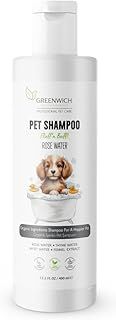 Greenwich Köpek Şampuanı Kedi Şampuanı Bit Pire Kene Parazit Uzaklaştırıcı Kaşıntı Giderici Vegan Organik 400 ml