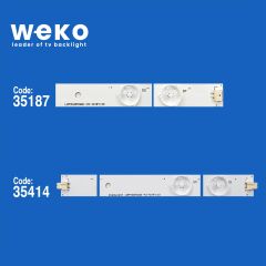 5140 35187X6 35414X6 EVERLIGHT LBM460P0601 12 ADET LED BAR
