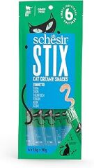 Schesir Stix Ton Balıklı Krem Ödül Maması 6x15g