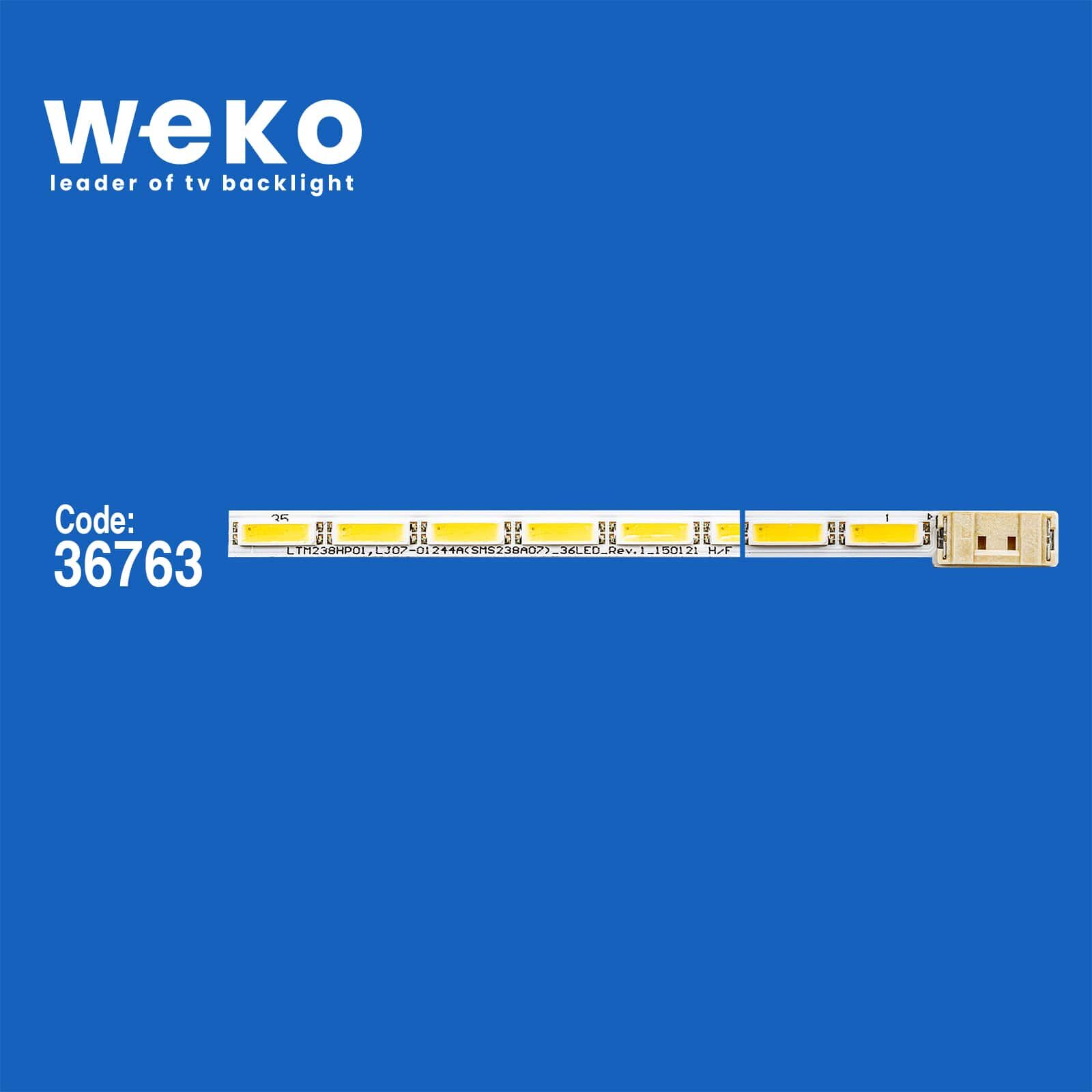 5966 36763X1 LTM238HP01,LJ07-01244A(SMS238A07)_36LED_REV.1_150121 H/F 1 ADET LED BAR (36LED)