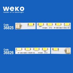 6019 36825X1 36826X1 RF-DB315B57-1902L/R 2 ADET LED BAR (38LED)