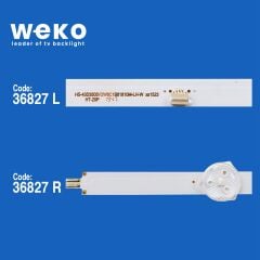 6020 36827X3 JL.D43081330-044AS-M 3 ADET LED BAR BÖLÜNMÜŞ 6 ADET LED BAR
