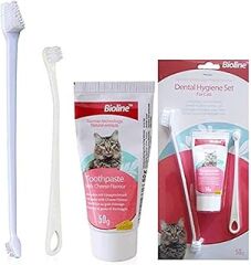 Bioline Peynir Aromalı Kedi Ağız Bakım Seti