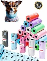 Kyro Tech 24 Rulo Kedi Köpek Kaka Poşeti Kedi Köpek Kaka Torbası Evcil Hayvan Dışkı Torbası Eko Paket 360 Parça Poşet İçerir
