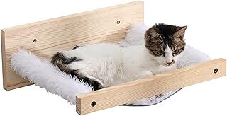 VIPACE Kedi hamağı, duvara monte, kedi rafları ve tünekler, kedi duvar mobilyaları, uyku, oyun, tırmanış, uzanma için kedi rafı, 15,9 kg'a kadar taşıyabilir