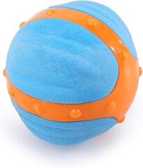 ALL FOR PAWS Floatable yüksek sıçrama atlama topu gıcırdıyor köpek topu getirme oyuncak canlı yaşam köpek oyuncakları uyarıcı rastgele sıçrama köpek oyuncak standart tenis boyutu X-BounceTPR topu,