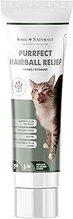 Kahu Naturals Purrfect Hairball Relief, Kediler için Tüy Yumağı Giderici ve Önleyici Doğal Malt, 100 ml
