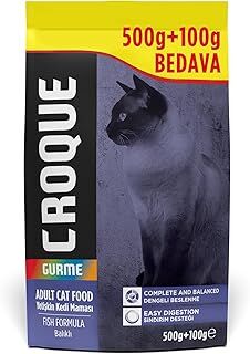 Croque Gurme Yetişkin Kedi Maması 500+100gr