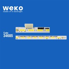 5267 34685X1 LG INNOTEK 39INCH V-TYPE 7020PKG EMC TYPE REV0.3 130103 1 ADET LED BAR (52LED)