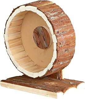 Trixie Kemirgen İçin Doğal Ahşap Oyun Tekerleği, Ø 20 cm