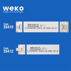 5290 35410X6 35412X6 HL-00550A28 12 ADET LED BAR