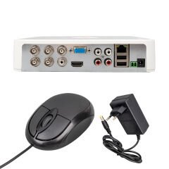PM-12180 4 KANAL 5MP DESTEKLİ 1080N H265 XMEYE VİDEO ÇIKIŞLI DVR/XVR KAYIT CİHAZI