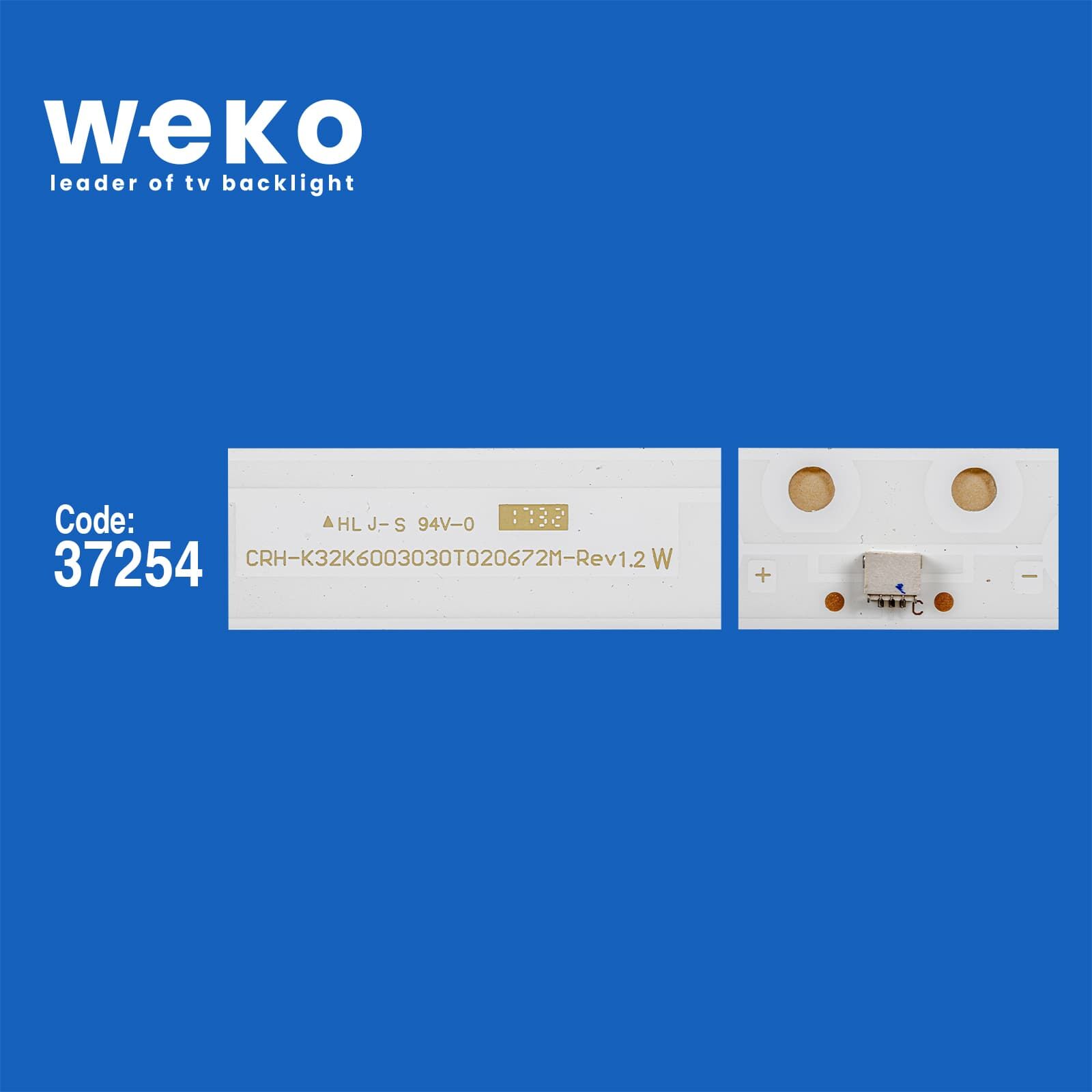 6580 37254X2 CRH-K32K6003030T020672M-REV1.2 W  2 ADET LED BAR