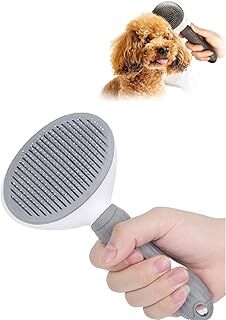 No application 1 Adet Köpek Fırçası Kedi Fırçası, Köpek Fırçası Kedi Fırçası Tarak, Evcil Hayvan Bakım Fırçası, Evcil Hayvan Saç Sökme Fırçası, Gevşek Kürk ve Kir Temizlemesi İçin Günlük Kullanım İçin, Orta Uzun Saçlı Köpekler ve Kediler için Mükemmel