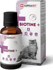 Supravet Plus +B For Cats Biotine Damla 100 ML + Zinc + Multi Vitamin (Kediler Için Tüy Sağlığı Damlası)