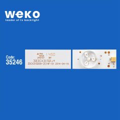 5324 35246X3 ZDCX315D09-ZC14F-01 3 ADET LED BAR
