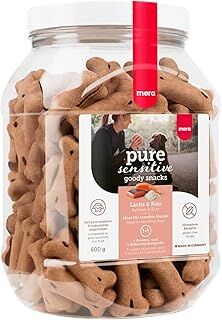 MERA Pure Sensitive Somonlu ve Pirinçli Köpek Bisküvisi 600 Gram