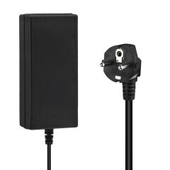 24 VOLT - 3 AMPER - 70 WATT 5.5*2.5 UÇLU YERLİ ÜRETİM MASAÜSTÜ PLASTİK KASA ADAPTÖR